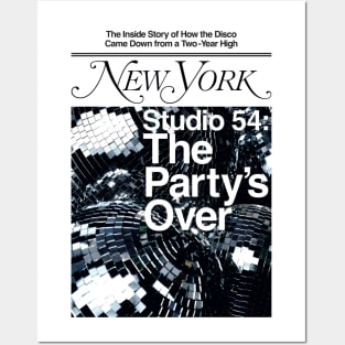 New York Studio 54 Posters and Art